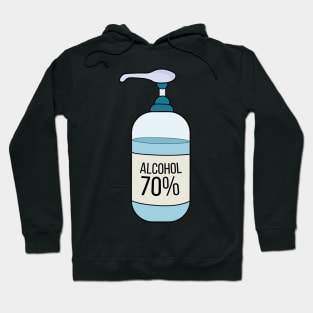 Hand Sanitizer Gel with 70% Alcohol Hoodie